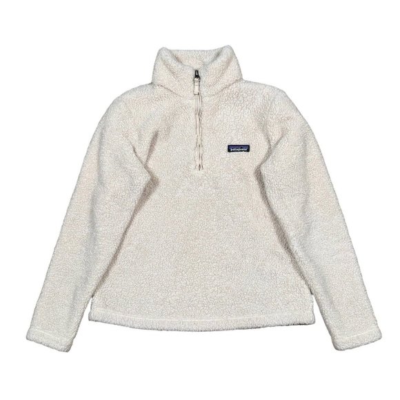 Patagonia Sweaters - Patagonia Women’s Sz S Small Los Gatos‎ 1/4 Zip Creme Beige Sweater Top 25235